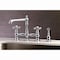 Kingston Brass KS7271AXBS English Country 8" Bridge Kitchen Faucet W/ Sprayer, Chrome KS7271AXBS - alternate 7